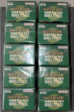 One Piece Card Game: Legacy Of The Master Double Pack Set 8 (10 Boxes) 30 Packs! - Image 2