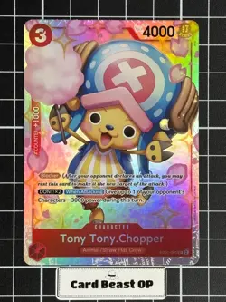 Tony Tony Chopper EB01-006 SR One Piece TCG Card Memorial Collection English - Image 1