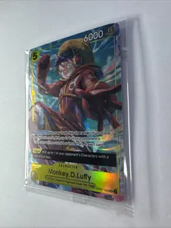 SEALED Monkey.D.Luffy (Illustration Box Vol.3) OP07-109 One Piece Promo - Image 2