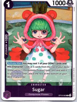 Sugar (065) OP10-065 Royal Blood - One Piece Card Game - NM - Image 1