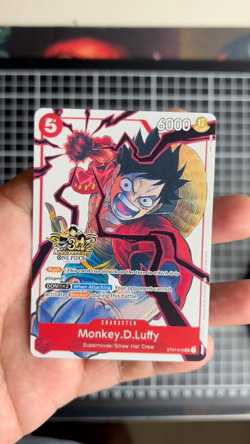 Monkey.D.Luffy ST01-012 (3rd Anniversary Promo) English One Piece TCG - Image 2