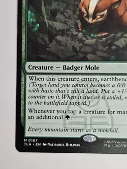 Badgermole Cub (Regular) #0167 MTG Avatar The Last Airbender Mythic - NM - Image 3