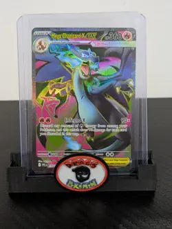 Pokemon Card 2025 MEGA CHARIZARD EX Full Art SIR 109/094 Phantasmal Flames MINT - Image 1