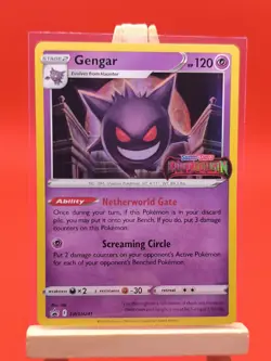 Gengar SWSH241 Lost Origin Holo Rare Prerelease Promo Pokemon Card * New * - Image 2