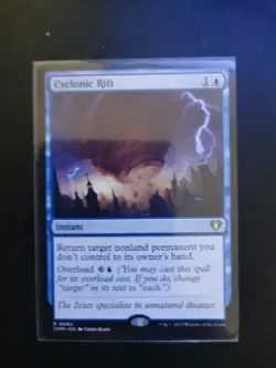 MTG Cyclonic Rift Commander Masters 0084 Regular Rare - Image 1