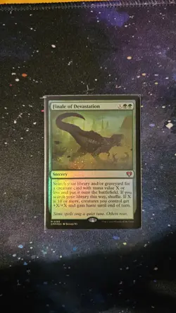 Finale of Devastation #289 (Foil) (NM) Commander Masters CMM Magic MTG - Image 1