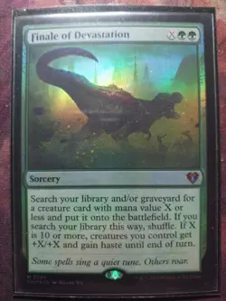 Finale of Devastation Commander Masters Foil - Image 1