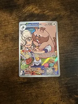 Pokemon TCG Arven's Greedent Card 205/182 Sv10: Destined Rivals - Image 1
