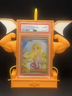 2025 POKEMON JPN M1L-MEGA BRAVE SPECIAL ART RARE LILLIE'S DETERMINATION PSA 10 - Image 1