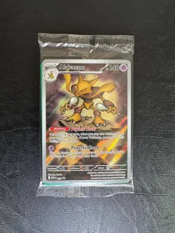 SEALED Pokemon - Alakazam MEP 009 - Black Star Promo - Mega Evolution - English - Image 1