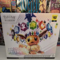 Prismatic Evolutions - Elite Trainer Box (ETB) - Pokemon TCG - New & Sealed - Image 1