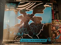 Pokemon TCG Black Bolt Elite Trainer Box ETB New and Sealed - Image 1