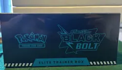 NEW Sealed Pokemon TCG Scarlet and Violet Black Bolt ETB Elite Trainer Box - Image 5