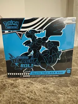 Pokemon TCG Scarlet & Violet: Black Bolt - Elite Trainer Box ETB -New and SEALED - Image 1