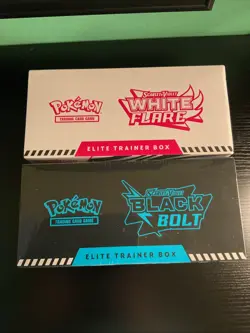 Pokemon TCG Black Bolt and White Flare Elite Trainer Box (ETB) Set - New/Sealed - Image 5