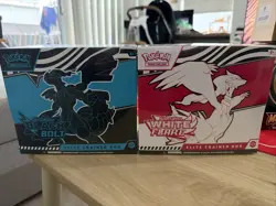 Pokemon TCG Black Bolt and White Flare Elite Trainer Box ETB Brand New Sealed✅ - Image 1