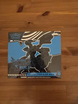 Black Bolt Elite Trainer Box Brand New and Sealed Pokemon TCG ETB - Image 1