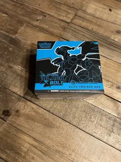 Pokemon TCG Black Bolt Elite Trainer Box ETB POKEMON CENTER - New and Sealed - Image 1