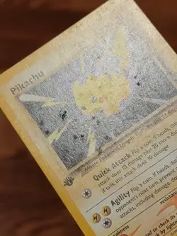 MP Pikachu 70/111 1st edition Neo Genesis Set Rare Vintage Pokemon Card - Image 3