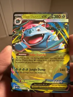 Pokemon TCG Mega Venusaur EX Holo Double Rare Card 003/132 Mint/Nm Condition - Image 1