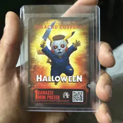 Halloween (Pikachu) - Movie Ticket Card - Electric Pikachu Cosplay - Pokemon - Image 2