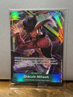 Dracule Mihawk (Illustration Box Vol.4) ST12-003 One Piece Promotion Cards Foil - Image 1