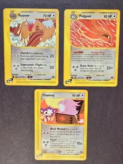 Pokemon TCG Expedition Base Colorless Type 2 Rare 1 Uncommon 45,59,72/165 Nm - Image 1