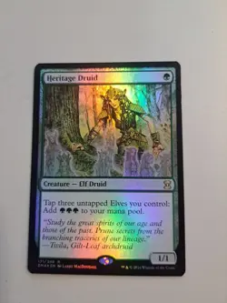 MTG: Heritage Druid (Foil) (LP): Eternal Masters - Image 1