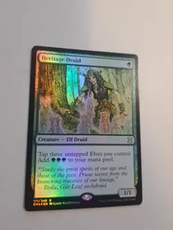 MTG: Heritage Druid (Foil) (LP): Eternal Masters - Image 2