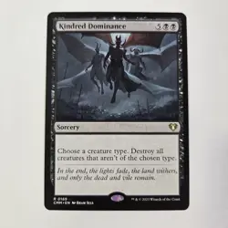 NM Kindred Dominance Commander Masters MTG CMM 169 - Image 1