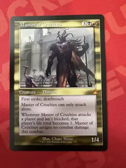 MTG Master of Cruelties - Ravnica Remastered #373 - Image 1