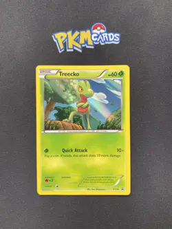Pokemon TCG Treecko XY36 Black Star Promo Holo LP. - Image 1