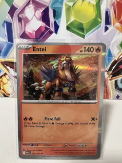 Entei 025/217 Holo Rare - Pokemon TCG Ascended Heroes - NM - Image 1