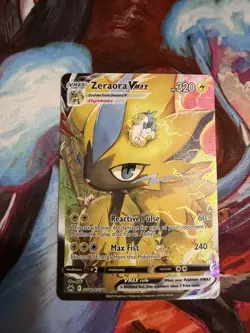 Zeraora VMAX GG42/GG70 Crown Zenith: Galarian Gallery Holo NM - Image 1