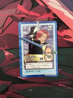 2000 one piece hyper battle card shanks and mihawk - Image 1