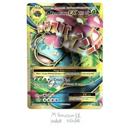 M Venusaur EX 100/108 Evolutions Full Art Mega Pokemon TCG LP - Image 1