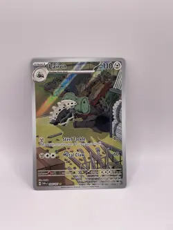 Pokemon TCG Lairon 184/167 Twilight Masquerade Full Art Illustration Rare Holo - Image 1