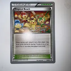 2012 Pokemon, Black & White Promos, #BW50 Tropical Beach 2014 World Championship - Image 1