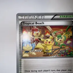 2012 Pokemon, Black & White Promos, #BW50 Tropical Beach 2014 World Championship - Image 2