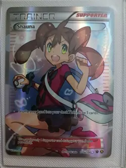 Shauna 111a/124 XY Collection Alt Art Promos Trainer Ultra Rare Pokemon TCG - NM - Image 1