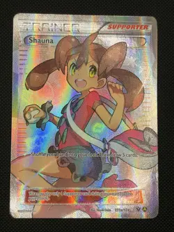 Pokemon TCG Shauna 111a/124 Full Art Trainer Holo Ultra Rare XY Promo - Image 1