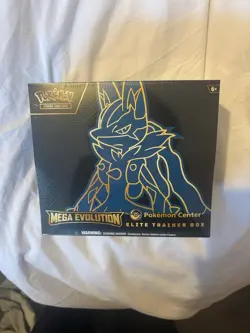 Pokemon TCG Mega Evolution Lucario Pokemon Center ETB Elite Trainer Box ✅Sealed✅ - Image 1