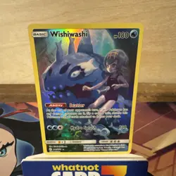 Wishiwashi (Secret) 240/236 SM - Cosmic Eclipse Holo Secret Rare Pokemon TCG NM - Image 1