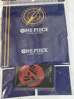 ONE PIECE Card Game Storage Box with Straw Hat Pirates Don!! Card Set New Rare - Image 1