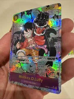 One Piece CCG English Monkey.D.Luffy Manga Alternate Art OP09-119 Custom Card - Image 4