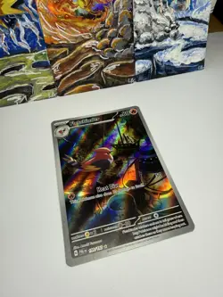 Fletchinder Scarlet & Violet Paldea Evolved Holo Illustration Card 199/193 - Image 3