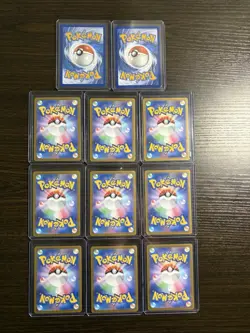 Pokemon TCG EX Card Lot 11 Cards Japanese and English Near Mint - Image 2