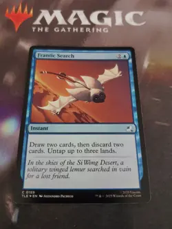 Mtg. Frantic Search. Foil. Avatar The Last Airbender. Pack Fresh - Image 1