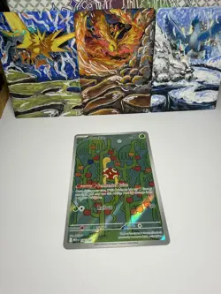 Pokemon Card Shuckle 136/132 Illustration Rare Mega Evolution Base Set NM - Image 4