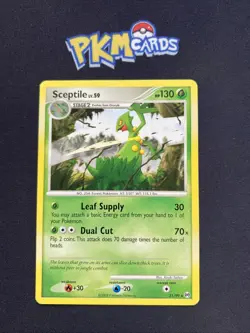 Pokemon TCG Sceptile Arceus 31/99 Regular Rare MP. - Image 1